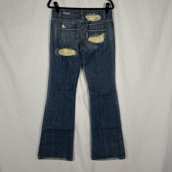 Joe’s Jeans Vintage Series Rare Distressed Low Rise Flare Jean - Women’s 26 - Picture 2 of 10
